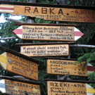 Drogowskazy na szlaku